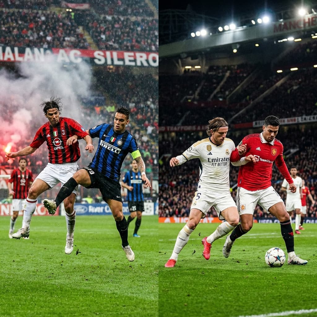 Футбольные баталии выходных: дерби в Милане и дуэли грандов